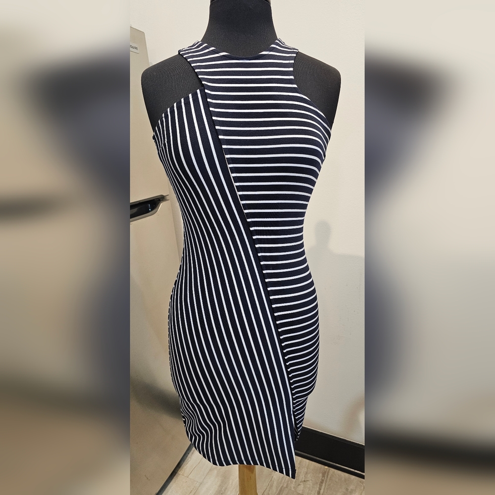 ZARA Bodycon Asymmetrical Dress